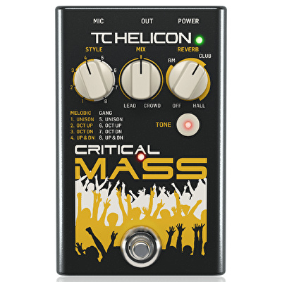 TC Helicon CRITICAL MASS Vokal Pedalı